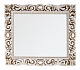 Водолей Мебель для ванной "Кармен 105" белая/золото, зеркало в раме Версаль – фотография-7