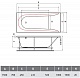 Vayer Акриловая ванна Boomerang 150x70 – картинка-10