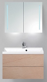 BelBagno Мебель для ванной REGINA 800 Rosso Basalto – фотография-1