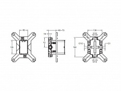 Jacob Delafon Универсальная система скрытого монтажа MODULO 98699D-NF – фотография-2