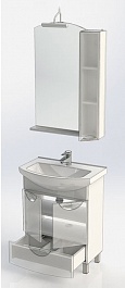 Aquanet Мебель для ванной "Парма 65" с ящиком (182885) – фотография-4