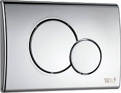WeltWasser Инсталляция для унитаза Marberg 507 RD CR с клавишей смыва хром глянцевый – фотография-2