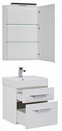 Aquanet Мебель для ванной Виченца 60 белый – фотография-10