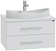 СанТа Мебель для ванной с раковиной-столешницей Вегас 70 подвесная белая – картинка-20