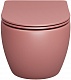 Grossman Унитаз подвесной Color GR-4455PIMS розовый матовый – фотография-12