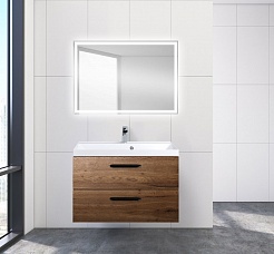 BelBagno Мебель для ванной AURORA 800 Rovere Tabacco, BTN – фотография-2