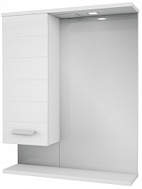 Merkana Мебель для ванной комнаты Таис 60 L белая – фотография-9