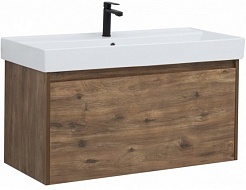 Aquanet Мебель для ванной Nova Lite 100 дуб рустикальный – фотография-7
