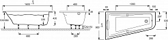 Jacob Delafon Акриловая ванна Odeon Up 160x90 L E5BB2260-00 с гидромассажем – фотография-5