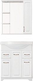 Style Line Зеркальный шкаф Олеандр-2 750/С белый – фотография-3