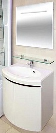 De Aqua Мебель для ванной Токката 60, зеркало Экстра EXT 60 – фотография-1