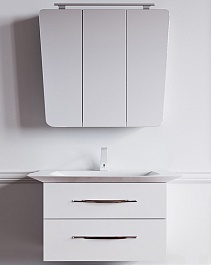 Aqwella Мебель для ванной Simphony 90 белая – фотография-1