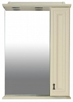 Misty Зеркало-шкаф для ванной Лувр 65 R слоновая кость