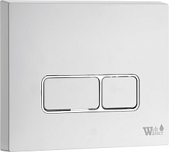 WeltWasser Инсталляция для унитаза Marberg 410 SE WT с белой глянцевой клавишей смыва – фотография-2