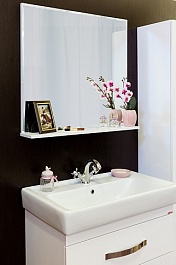Sanflor Мебель для ванной Одри 80/2, Q 80 – фотография-7