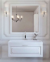 Aqwella Мебель для ванной Империя 100 белая – фотография-1