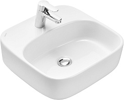 Акватон Мебель для ванной Марбл 100 Одри Soft подвесная слэйт/белая матовая – фотография-6