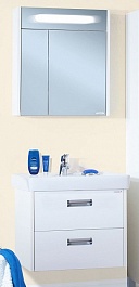 Бриклаер Мебель для ванной подвесная Палермо 70 – фотография-1