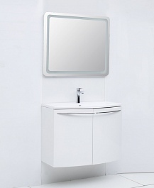 De Aqua Мебель для ванной Токката 90, зеркало Смарт – фотография-5