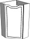 Corozo Тумба с раковиной Мирра 40 угловая белая – фотография-16