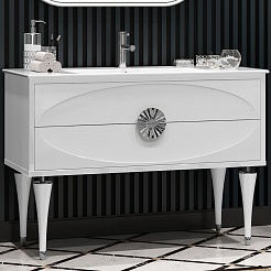 Opadiris Мебель для ванной Ибица 120 белая/хром – фотография-5