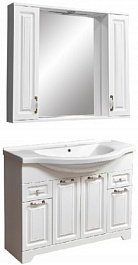 Stella Polare Мебель для ванной Кармела 105 ольха белая – фотография-1