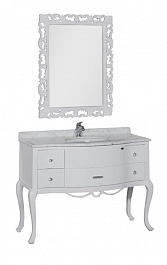 Demax Мебель для ванной "Престиж 115" белая  (173330) – фотография-1