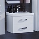 Mixline Мебель для ванной Стив 60 L подвесная белая – фотография-22