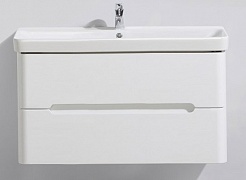 BelBagno Мебель для ванной LUXURY/SOFT 800 Bianco Lucido, раковина SOFT – фотография-2