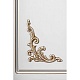 Водолей Мебель для ванной "Версаль 95" белая/золото – фотография-11