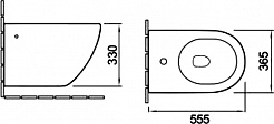 SantiLine Биде подвесное SL-5058 – фотография-3