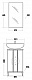 Onika Тумба с раковиной Флорена 40.10 белая – фотография-10
