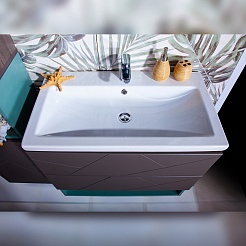 Бриклаер Мебель для ванной Кристалл 70 – фотография-4