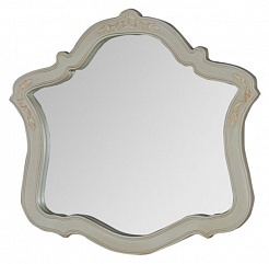 Demax Зеркало для ванной "Флоренция" перламутр – фотография-1