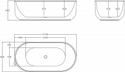 BelBagno Акриловая ванна BB401-1700-800 170x80 – фотография-5