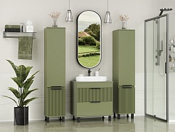Brevita Мебель для ванной Enfida 70 зеленая – фотография-2