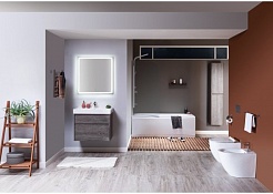 Aquanet Мебель для ванной Nova Lite 90 2 ящика, дуб рошелье – фотография-14