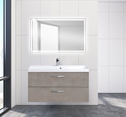 BelBagno Мебель для ванной AURORA 1000 Cemento Pallido, TCH – фотография-3