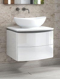 Vigo Мебель для ванной Cosmo 60 подвесная белая – фотография-2