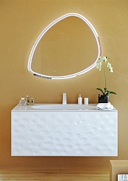 Clarberg Мебель для ванной "Дюна Т12/W" Стоун – фотография-1