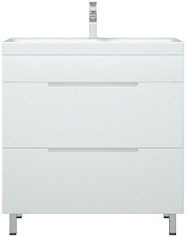 Corozo Мебель для ванной Мадисон 80 Z2 Фостер белая – фотография-3