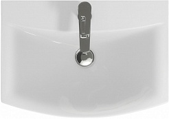 Onika Мебель для ванной Харпер 60.10 белая глянцевая/мешковина – фотография-12