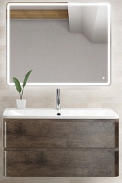 BelBagno Мебель для ванной ALBANO 1000 Rovere Nature Grigio, TCH – фотография-1