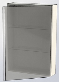 Aquanet Зеркальный шкаф "Орлеан 60" белый – фотография-4