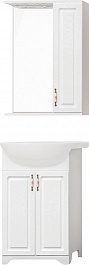 Style Line Мебель для ванной Олеандр-2 55 белая – фотография-1