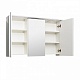 Runo Мебель для ванной Лира 105 L белая – картинка-23