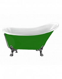 Фэма Акриловая ванна "Vittoria", ножки хром, покрытие RAL матовое – фотография-4