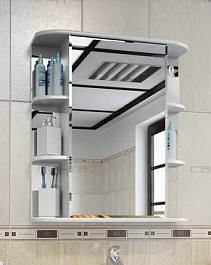 СанТа Мебель для ванной Элеганс Герда 65 с ящиками – фотография-2