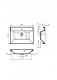 BelBagno Мебель для ванной AURORA 600 Cemento Pallido, TCH – картинка-11