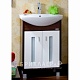 Бриклаер Мебель для ванной Бали 60 L венге – фотография-12